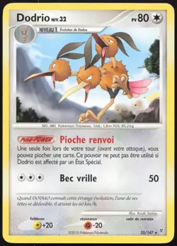 Carte Pokemon Dodrio 25/147 Vainqueurs Supremes Francais - Image 1