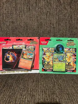 Pokemon TCG Ascended Heroes Charmander Tech Sticker & Erika Pack Blister SEALED✅ - Image 1