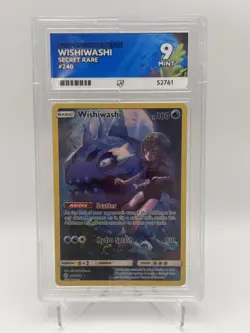 Pokemon Wishiwashi 240/236 Cosmic Eclipse ACE 9 Mint Special Art - Image 1
