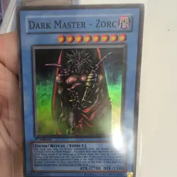 YUGIOH Super Rare Dark Master - Zorc DCR-082 1st Edition - Image 1