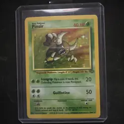 PoKeMoN POKEMON CARD Pinsir JUNGLE SET RARE HOLO 9/64 - Image 1