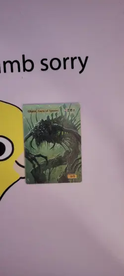 MTG ALTER: Ghave Guru of Spores, by Micah Alters. Full art alter - Image 1