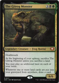 The Gitrog Monster M Commander: Edge of Eternities 117 NM MTG - Image 1