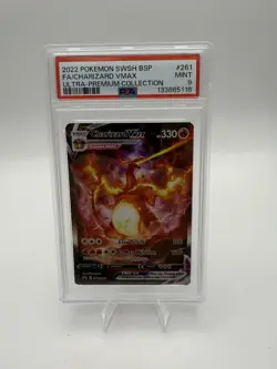 Pokemon TCG Charizard VMAX SWSH261 Sword & Shield Promo Card PSA 9 - Image 1