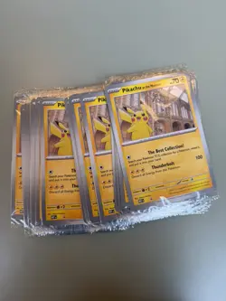 Pikachu At The Museum, Pokemon X Natural History Museum Jumbo Promo - Sealed - Image 3