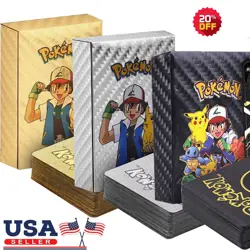 55Pcs Pokemon Card Foil MULTI PACK CARDS TCG GX Vmax GX Card Charizard Rare * - Image 1