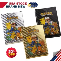 55Pcs Pokemon Card Foil MULTI PACK CARDS TCG GX Vmax GX Card Charizard Rare * - Image 1