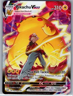 Pikachu VMAX TG17/TG30 SWSH11: Lost Origin Trainer Gallery - Pokemon Card - NM - Image 1