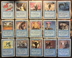 MTG Revised COMMON COMPLETE SET 3ED 90 cards NM - Image 4