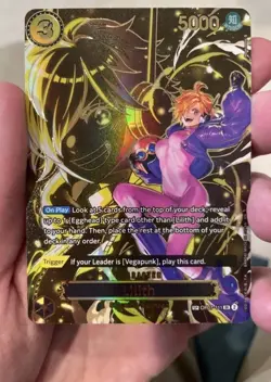 One Piece Card Game Lilith SP OP07-111 Special Alt Art Egghead NM - Image 1