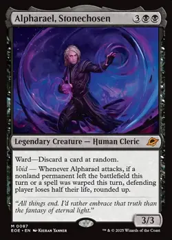 [MTG] Alpharael, Stonechosen (0087) (EOE) NM - Image 1