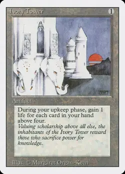 MTG Ivory Tower Revised Edition Regular - Image 1