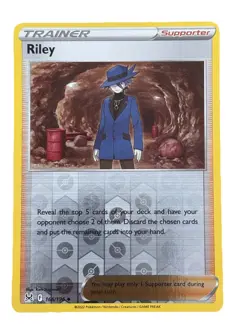 New: 2022 Pokemon TCG Riley 166 Swsh11: Lost Origin Reverse Holo Uncommon - Image 1