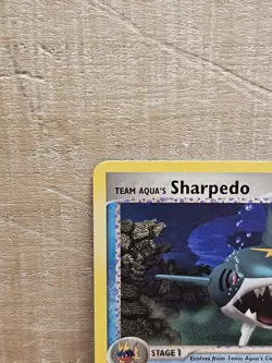 Team Aqua’s Sharpedo 18/95 EX Team Magma vs Team Aqua Non-Holo Rare Pokemon Card - Image 3