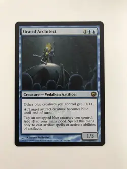 Grand Architect MTG Magic the Gathering Card NM Near Mint SOM - Image 1