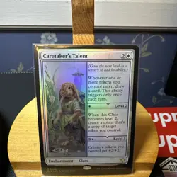 MTG Magic the Gathering Caretaker's Talent (Foil) - Bloomburrow - #0006 - Image 1