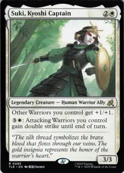 MTG Suki, Kyoshi Captain (85) | NM | Avatar: The Last Airbender {TLE} - Image 1