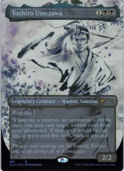 MTG Toshiro Umezawa (261) | NM Foil | Secret Lair Kamigawa Ink {SLD} - Image 2
