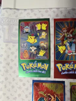 Pokemon Gotta Catch Them All TV Animation Edition Series 2 Full Set Of 5 NM/LP - Image 2