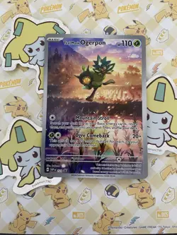 🍃 Teal Mask Ogerpon - SVP123 - Black Star Promo - Pokemon TCG Card - OPENED - Image 1