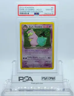 POKEMON LEGENDARY COLLECTION DARK SLOWBRO #8 HOLO FOIL PSA 10 GEM MINT #28620418 - Image 2