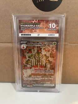 2024 Pokemon Stellar Crown Hydrapple Ex Special Illustration Rare Ace 10 - Image 1