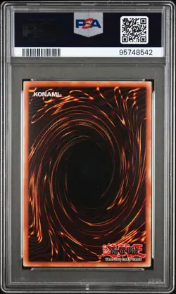 YUGIOH BLUE-EYES ULTIMATE DRAGON Ghost Rare Holo GFP2-EN181 PSA 9 MINT - Image 2