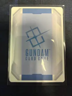 Gundam Card Game Mikazuki Augus Event Promo ST05-010 Steel Requiem USA English - Image 2