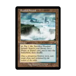 WOTC Modern Horizons 3 Flooded Strand (Retro Frame) (R) (Foil) NM - Image 1