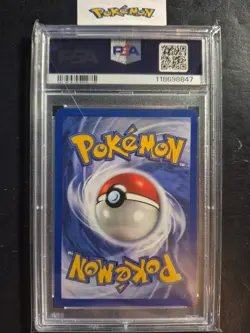 First Edition 2000 Pokemon Rocket 65/82 Psyduck PSA NM-MT 8 - Image 2