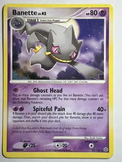 Banette Secret Wonders 23/132 LP-NM Pokemon card - Image 1