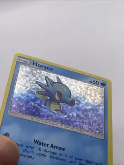 Pokemon TCG Horsea McDonald's Promos 2018 3/12 Holo Promo - Image 2