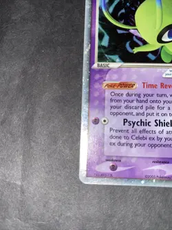 Celebi ex (Holo) 017/017 Pop Series 2 Holo Pokemon SWIRL - Image 3