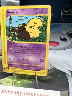 Drowzee 74b/147 - Aquapolis - Vintage WOTC era E-Reader Pokemon Card Free Ship - Image 4