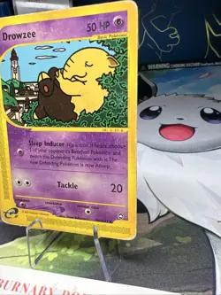 Drowzee 74b/147 - Aquapolis - Vintage WOTC era E-Reader Pokemon Card Free Ship - Image 5