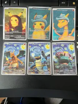 SALE! | Charizard with The Starry Night | V. Gogh Pokemon Cards | #5 | Rd. Des. - Image 5