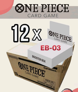 PRESALE One Piece Card Game - EB-03 Heroines Edition Sealed Case English - Image 1