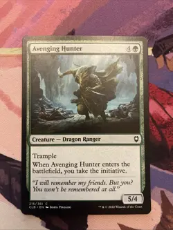 Avenging Hunter - Battle For Baldur's Gate - Magic The Gathering MTG - Image 1