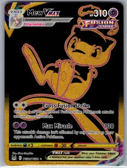 Mew VMAX TG30/TG30 SWSH11: Lost Origin Trainer Gallery - Pokemon Card - NM - Image 1