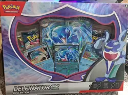 Pokemon TCG Superdofin-ex Set 4 Boosterpacks3 glanzende Karten 1 grosse✅ - Image 1