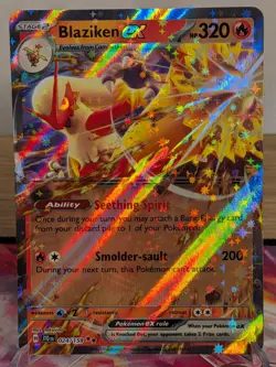 BLAZIKEN EX 024/159 DOUBLE RARE JOURNEY TOGETHER POKEMON NEAR MINT - Image 1