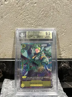 2025 Onepiece Promo Onepiece Day DALLAS #113 Rononoa Zoro Beckett 9.5 - Image 3