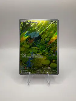 Pokemon S&V 151 Bulbasaur, Ivysaur & Venusaur Ex Art Rare 3 Card English Lot NM - Image 2