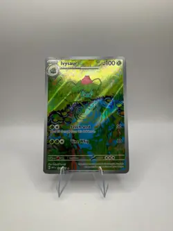 Pokemon S&V 151 Bulbasaur, Ivysaur & Venusaur Ex Art Rare 3 Card English Lot NM - Image 4