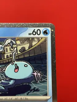 Wooper Cosmos Holo SWIRL Black Star Promo - SVP155 Pokemon Card NM #441 - Image 5