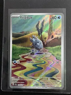 Frigibax 208/193 Paldea Evolved Near Mint Illustration Rare Pokemon Card NM - Image 1