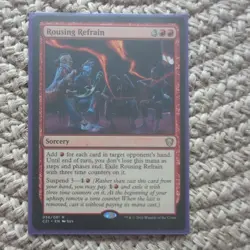 MTG ~ Rousing Refrain ~ Outlaws of Thunder Junction ~ Near Mint ~ Rare - Image 1