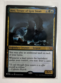 MTG - Commander Legends - Aesi, Tyrant of Gyre Strait - Mythic 0365 - List - Image 1