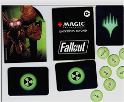 MTG Fallout Commander Deck Mutant Menace w/ Nuclear Fallout Sleeved Custom NM - Image 3