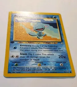 Pokemon - Neo Genesis - Wooper 82/111 - 1st Edition Condition - Image 3